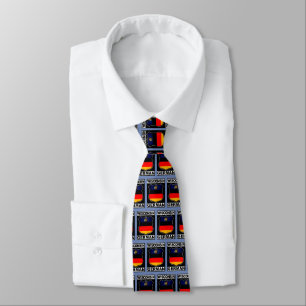 Wisconsin German American Neck Tie Slips