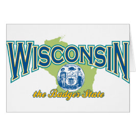 Wisconsin Hälsningskort