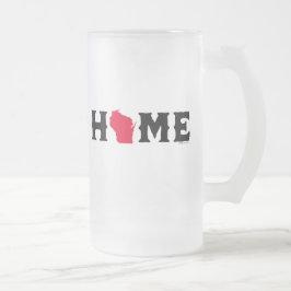 Wisconsin Hem Frostat Ölglas