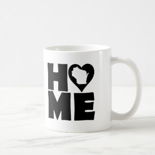 Wisconsin Hem Heart State Mugg eller Resemugg