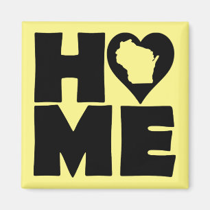 Wisconsin Hem Hemstat Kylskåp Magnet