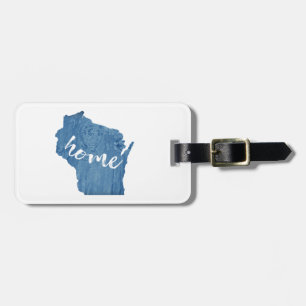 Wisconsin Hem Trästruktur Bagagebricka