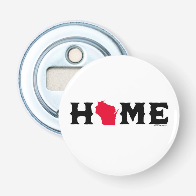 Wisconsin Home Flasköppnare (Framsidan)