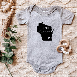 Wisconsin Home Grown State Tee