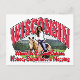 Wisconsin Horse Vykort
