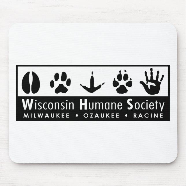 Wisconsin human samhällelogotyp musmatta (Framsidan)
