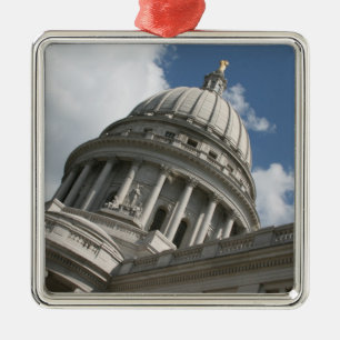 Wisconsin huvudstadprydnad julgransprydnad metall