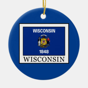 Wisconsin Julgransprydnad Keramik