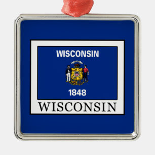 Wisconsin Julgransprydnad Metall