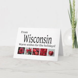 Wisconsin-julkort, ange specifikt helgkort