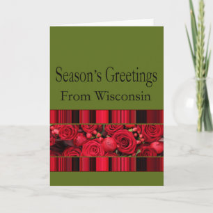 Wisconsin-julkort, ange specifikt helgkort