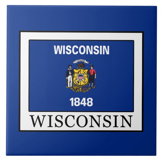 Wisconsin Kakelplatta (Framsidan)