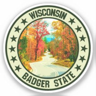 Wisconsin Klistermärken