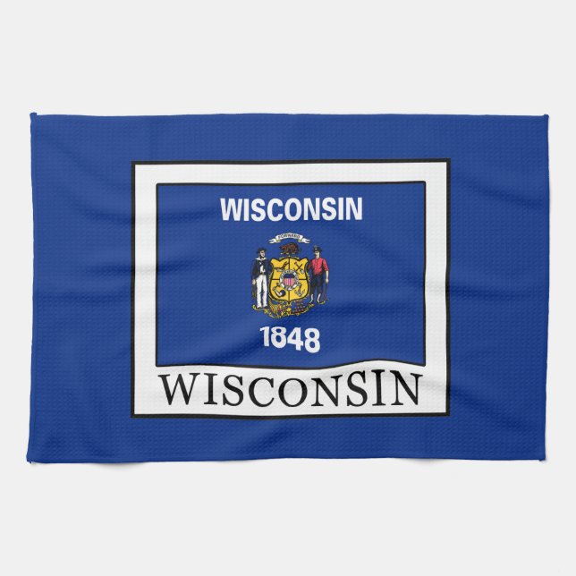 Wisconsin Kökshandduk (Horisontell)