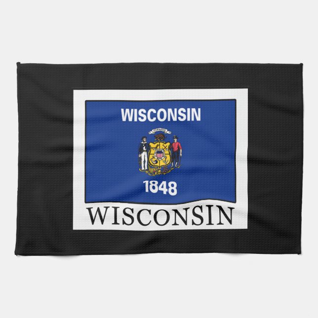 Wisconsin Kökshandduk (Horisontell)