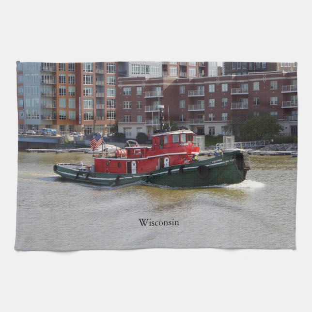 Wisconsin kökshandduk (Horisontell)