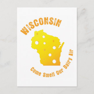 Wisconsin Kom Smell Vår mejerie Luft Vykort