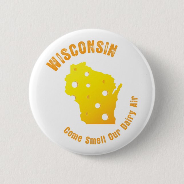 Wisconsin komlukt vår mejeriluft knapp (Framsida)