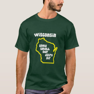 Wisconsin komlukt vår mejeriluft tröja