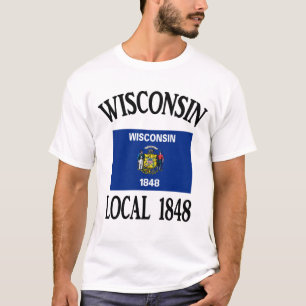 Wisconsin lokal 1848 tee