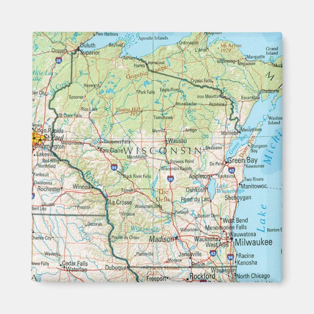 Wisconsin Magnet (Framsidan)