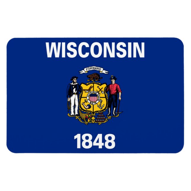 Wisconsin Magnet (Horisontell)
