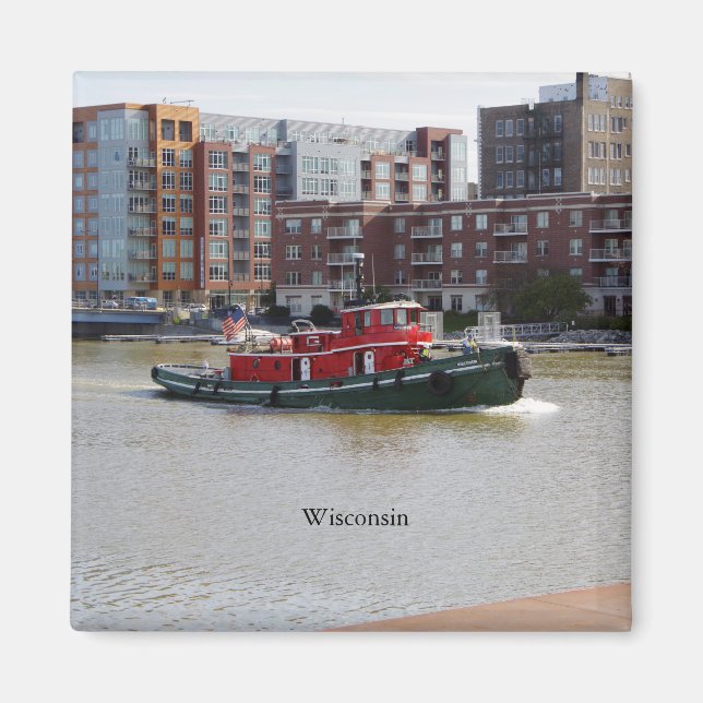 Wisconsin magnet (Framsidan)