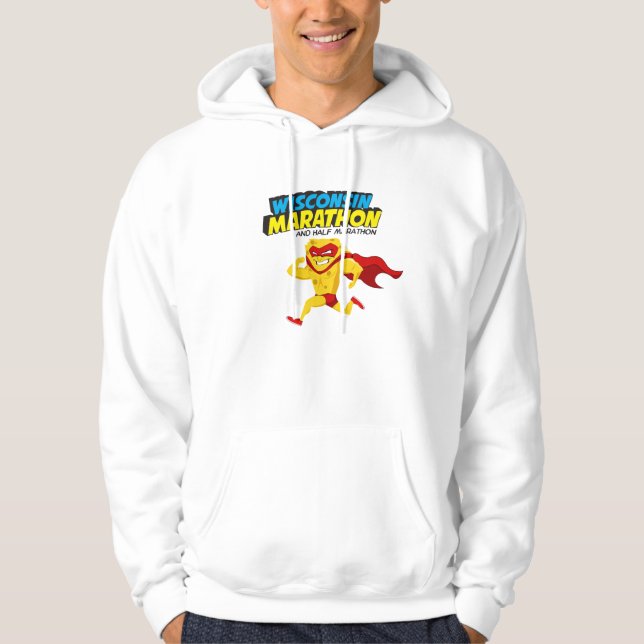 Wisconsin maratonutbildning sweatshirt (Framsida)
