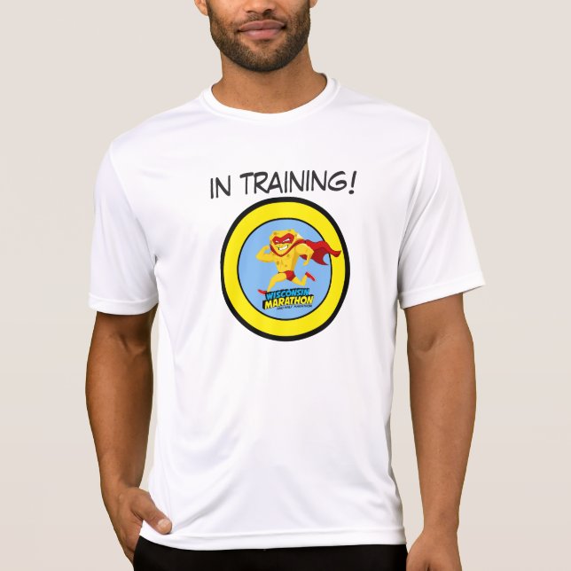 Wisconsin maratonutbildning tee shirt (Framsida)