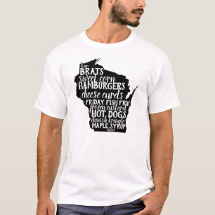 Wisconsin matkvällsmål redo t shirt