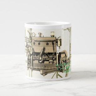 Wisconsin Motor Milwaukee Wisconsin-gasmotor B-3 Jumbo Mugg