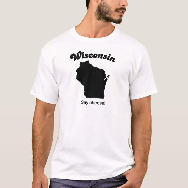 Wisconsin - något att sägaost tröja (Framsida)