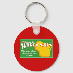 Wisconsin Nyckelring