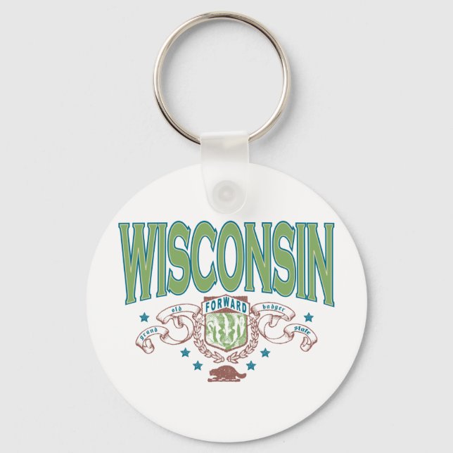 Wisconsin Nyckelring (Framsida)