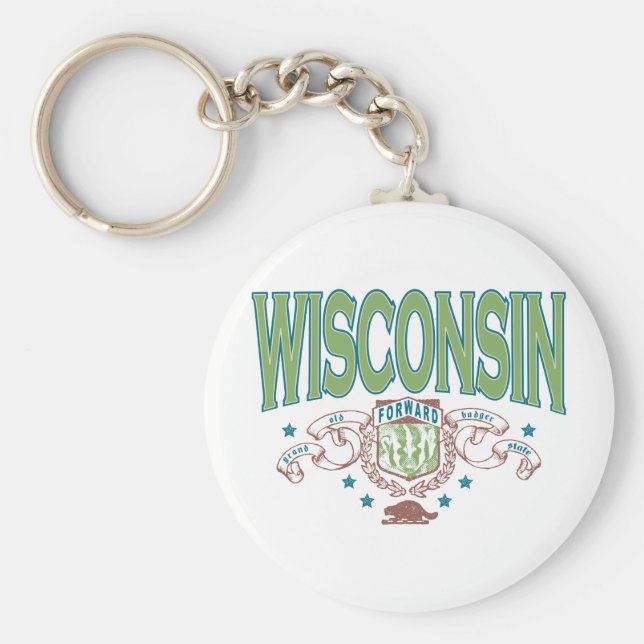 Wisconsin Nyckelring (Framsidan)