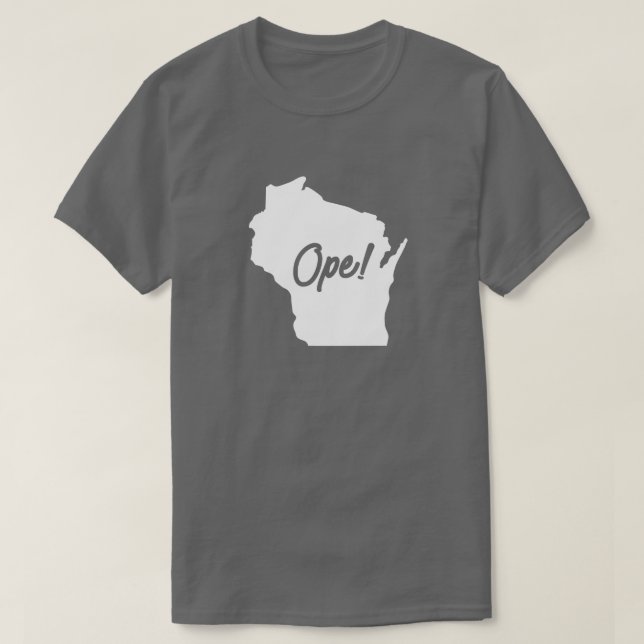 Wisconsin Ope T-Shirt (Design framsida)