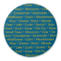 Wisconsin Ord keramisk Knob