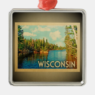 Wisconsin Ornament Vintage resor