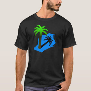 Wisconsin palmträd t-shirt
