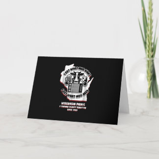 Wisconsin Picknick Ko Öl, Ost & Dragspel Kort