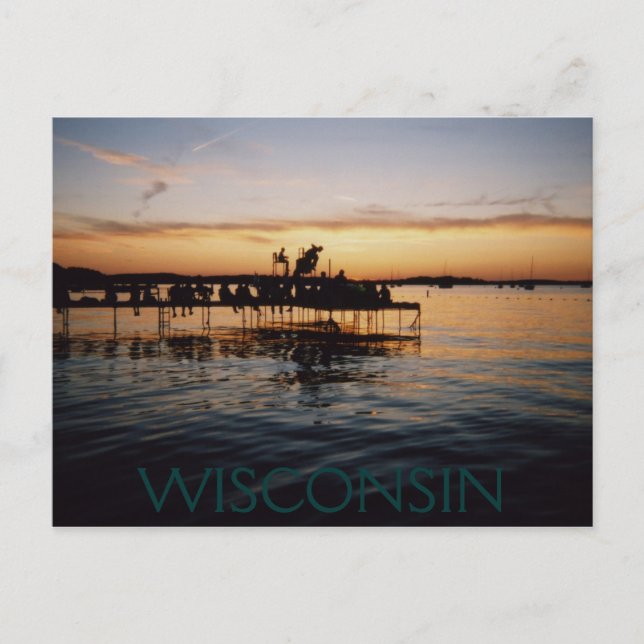 Wisconsin Postcards, av H.A.S. Arts Vykort (Framsida)