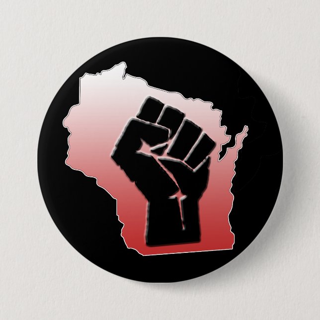 Wisconsin protest - gripen hård om näve knapp (Framsida)