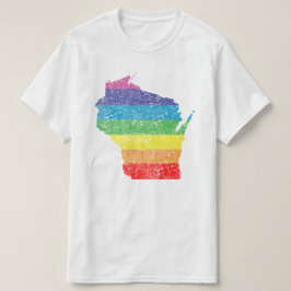 wisconsin regnbåge tröja