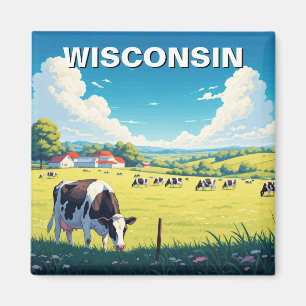 Wisconsin-resa Magnet