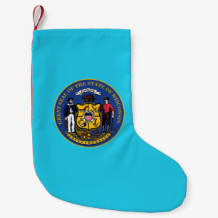 Wisconsin-säl, amerikansk statssäl liten julstrumpa