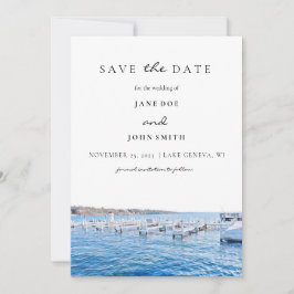 Wisconsin Sjö sparar datumet Spara Datumet