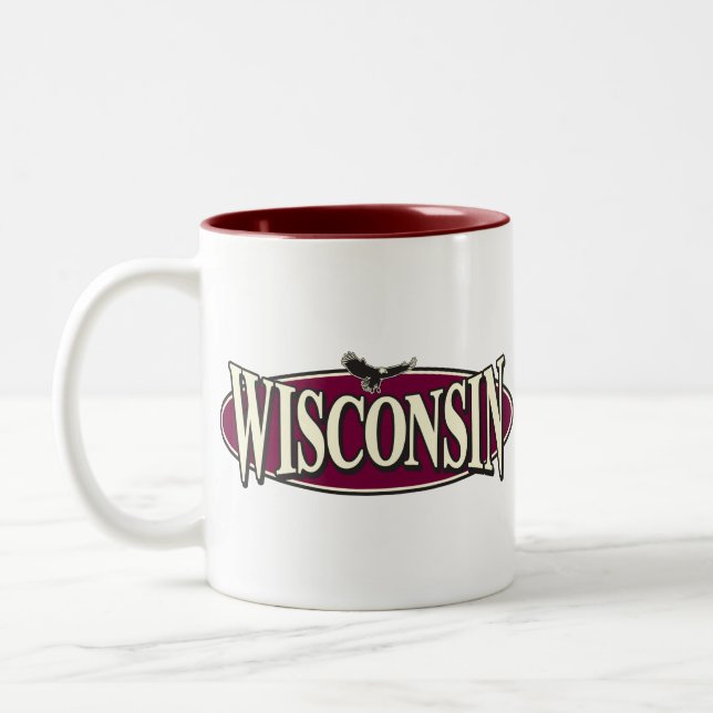 WISCONSIN-SQUEEZE-SHADOW Två-Tonad MUGG (Vänster)