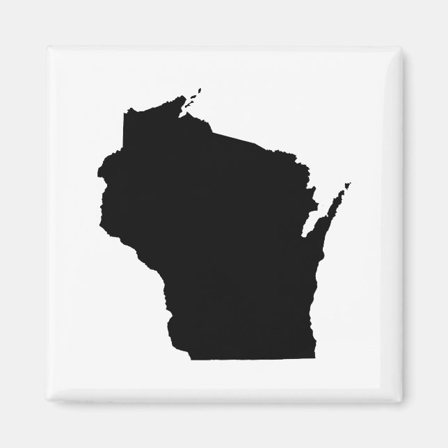 Wisconsin State-disposition Magnet (Framsidan)