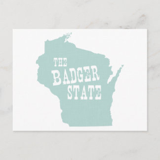 Wisconsin State Motto Slogan Vykort