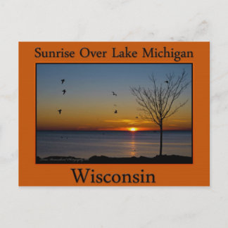 Wisconsin Sunrise Vykort